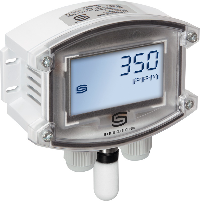 AERASGARD® AFTM-CO2-Modbus - мультифункциональный датчик для открытой установки ⁄ измерительный преобразователь, для измерения влажности, температуры
