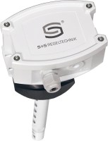 S+S Regeltechnik: KLGFVT-Modbus - канальный датчик / измерительный преобразователь скорости воздушного потока, объемного расхода и температуры, включая присоединительный фланец, калибруемый, подключение к шине Modbus